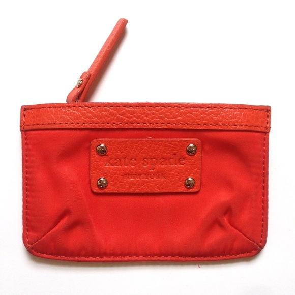 kate spade Handbags - Kate Spade • orange coin purse
